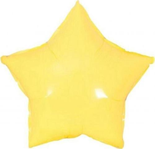Makaron Yıldız Folyo Balon Sarı 3 Adet