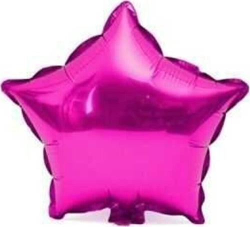 Pembe Yıldız Folyo Balon 60Cm