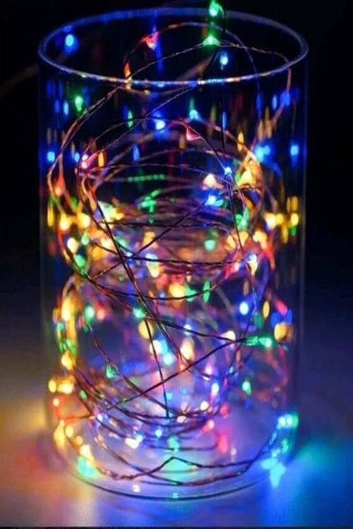 Pilli Dekoratif Peri Led Işık 3 Metre (Rgb) Gaming Aydınlatma
