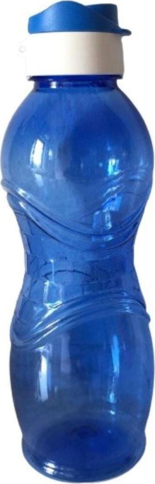 Plastik Suluk Sporcu Matarası - 750 Ml - Mavi Renkli