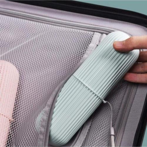 Seyahat Tipi Plastik Diş Fırçası Gözlük Kalem Fırça Erzak Saklama Kabı Düzenleme Kalemlik