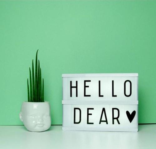 Sinematik Lightbox Dekorasyon Aydınlatma Aksesuarları (A5 Boyut)