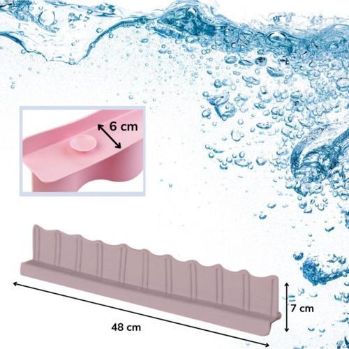 Vantuzlu Kauçuk Sıvı Su Sızdırmaz Izalasyon Mutfak Banyo Duş Bariyeri Lavabo Kenar Tutucu Set