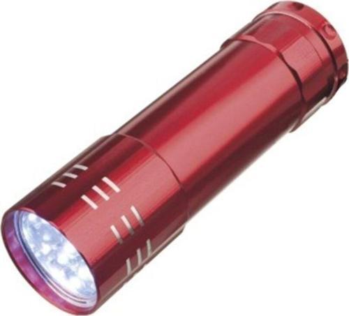 Süper Parlak 9 Ledli Metal Mini El Feneri