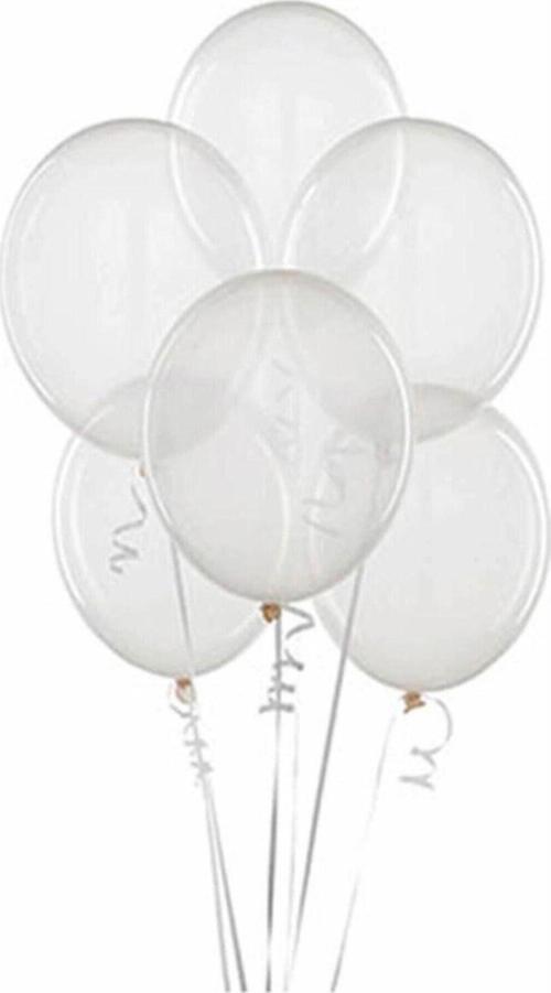 Şeffaf Balon 10 Adet
