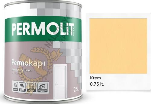Sentetik Amerikan Panel Kapı Boyası KREM 0.75 Lt.