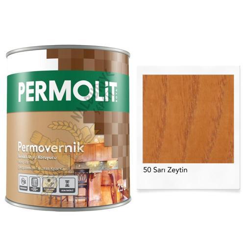 Sentetik Vernikli Ahşap Koruyucu Boya SARI ZEYTİN 0.75 Lt.