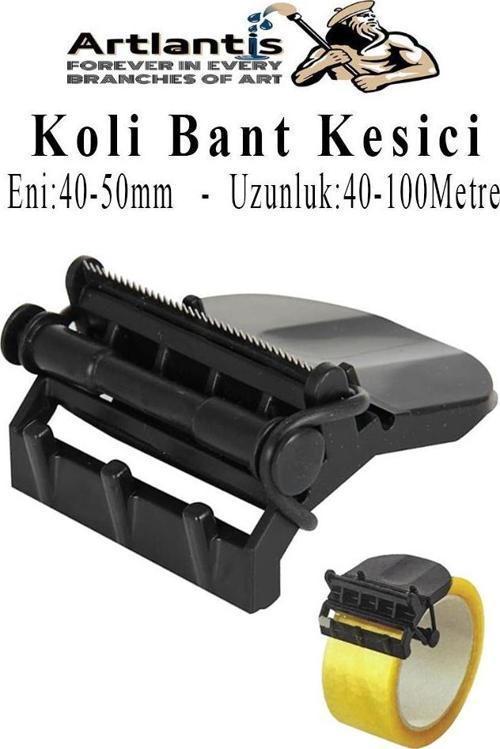 Koli Bant Kesicisi 1 Adet Koli Bandı Kesme Aparatı Plastik Gövdeli Metal Kesme Uçlu Bant Kesme