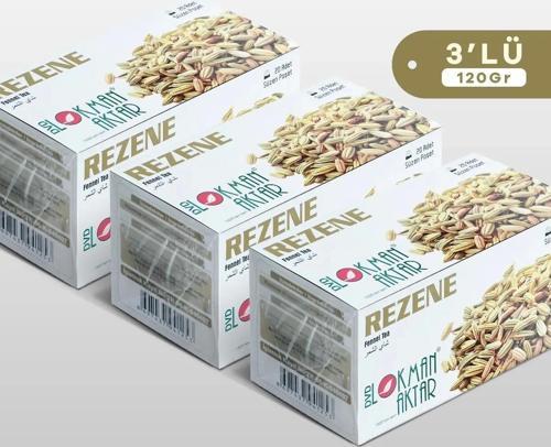 Rezene Çayı 20 'Li Süzen Poşet 3lü set