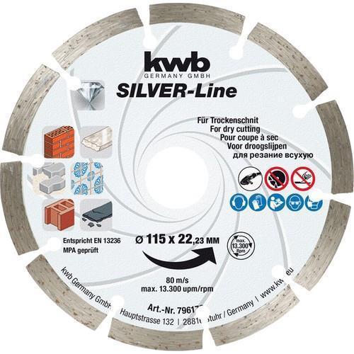 Elmas Kesici Disk 115X22,33mm 49796170