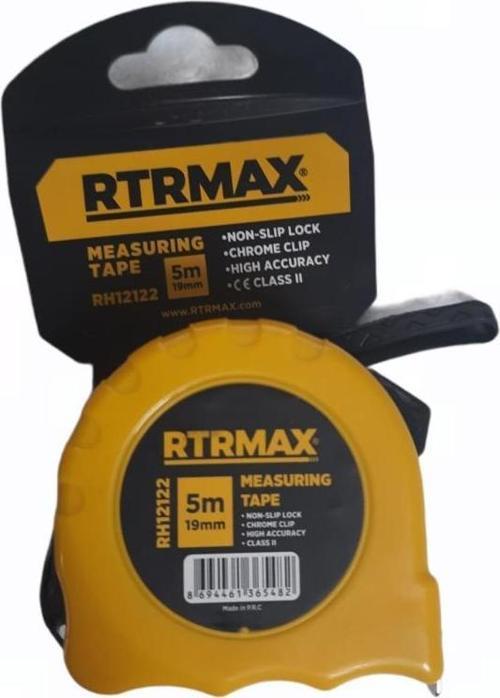 RH12122 Şerit Metre Stoplu 5 Mtx19mm