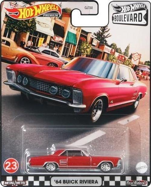 Hw Metal Boulevard Premium '64 Buick Riviera GJT68 GRL95 