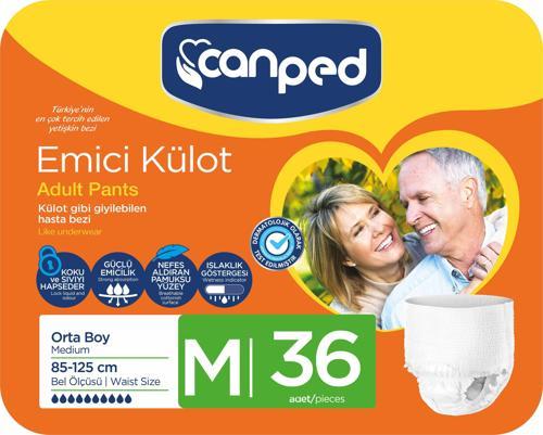 Emici Külot Orta Boy Medium 36 Adet