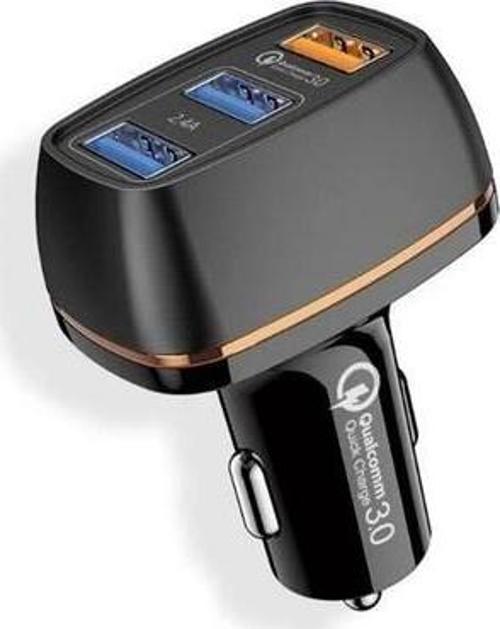 C-M303 QC 3.0 30W 3xUSB Araç Şarj Cihazı