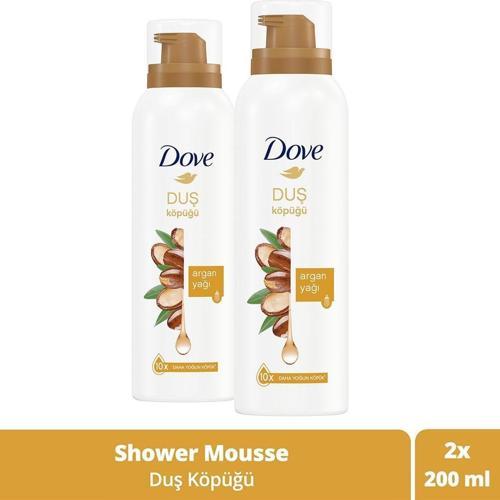 Argan Yağı Duş Köpüğü 200 ml x 2 Adet