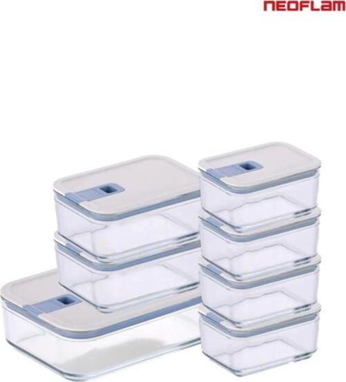 Perfect Seal Cam Saklama Seti 7 Parça