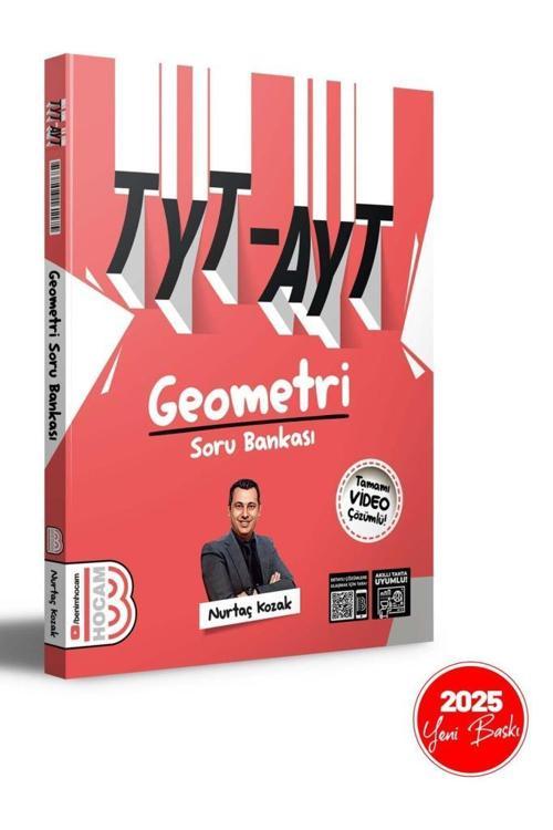 2025 TYT- AYT Geometri Tamamı Video Çözümlü Soru Bankası Benim Hocam Yayınları