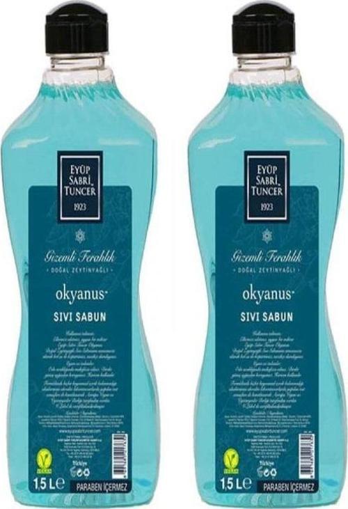 Sıvı Sabun Okyanus 1500 ml x 2 Adet