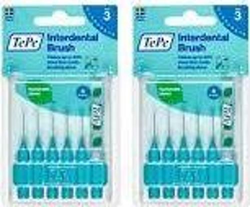 Interdental Brush Arayüz Fırçası Mavi 0.6 mm 6 lı x 2 Adet
