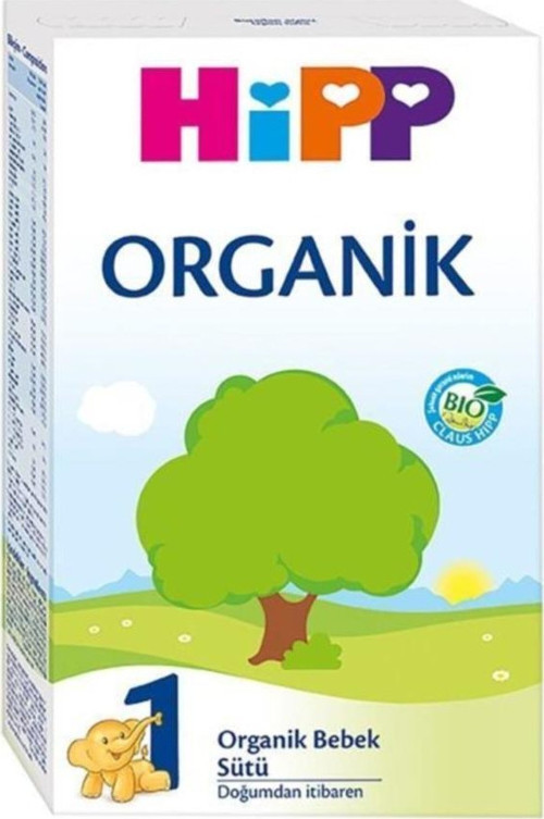 1 Organik Bebek Sütü 600 Gr