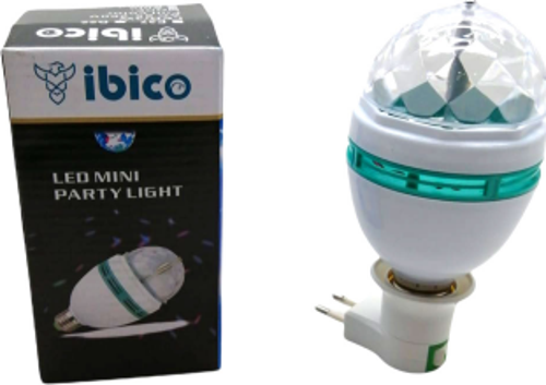 3W Adaptörlü Dönebil Disko Lamba (4741)