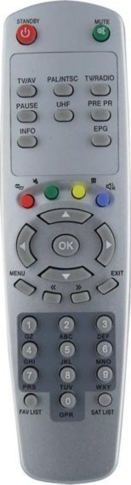 Herz Kr Techstar 7000 Unıcell Uydu Kumanda (4741)