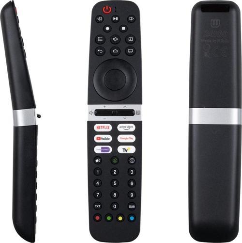 Arçelik Ses Komutsuz Netflıx-Prıme Vıdeo-Beınconnect-Google Play-Youtube-Tv+ Tuşlu Lcd Led Tv Kumanda