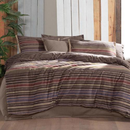 Fauna Tek Kişilik %100 Pamuk Flanel (Pazen) Nevresim Takımı