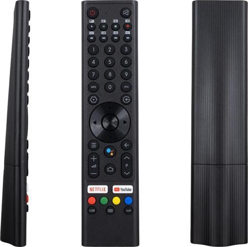* Tesla Youtube-Netflıx Tuşlu Ses Komutlu Lcd Led Tv Kumanda (4741)