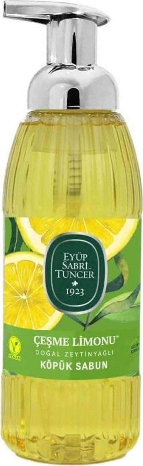 Doğal Zeytinyağlı Köpük Sabun 500 Ml Çeşme Limonu