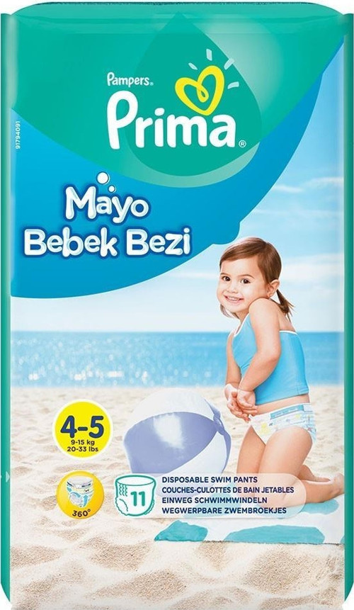 Mayo Bebek Bezi 4-5 Beden 11 Adet