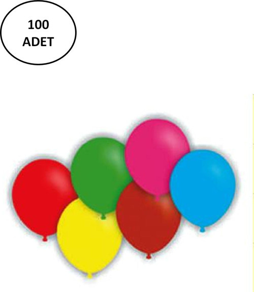 Vatan Balon 9-A 100 Lü Vt901 19 Cm