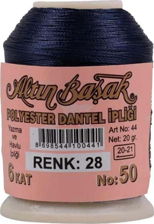 Oya Ve Dantel İpi 20 Gr - Royaleks - No: 028