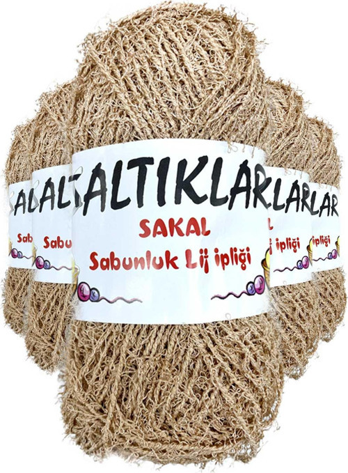 5 Adet Sakal Sabunluk Lif İpliği 100