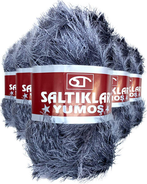 5 Adet Yumoş Sakallı El Örgü Ipi Yünü 36