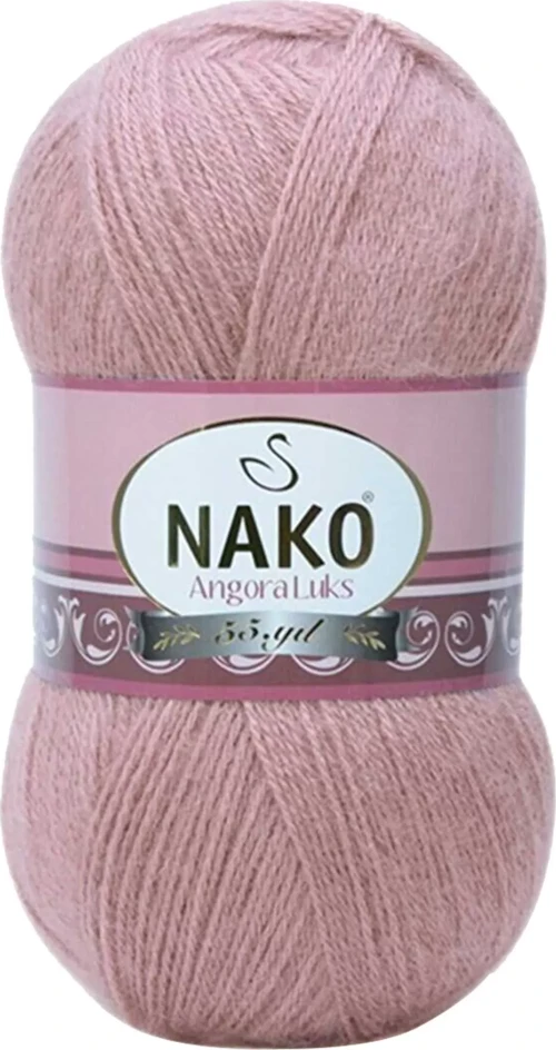 1 Adet Angora Lüks El Örgü İpi Gülbahar 10215