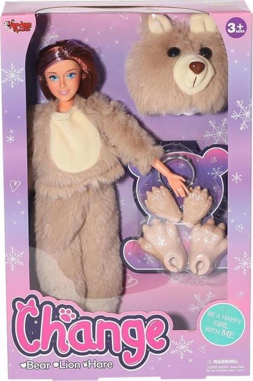 Wg-66839-38-41-42 Hayvan Kostümlü Bebek -Vardem Oyuncak