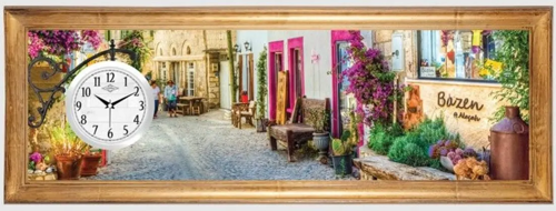 Galaxy Dekoratif Tablo Duvar Saati Royaleks-68003
