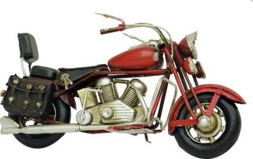 El Yapımı Metal Motosiklet Maketi