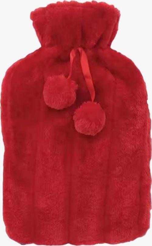 Su Torbası Ponponlu Peluş I. Sınıf Kauçuk Malzeme 2 Litre Sıcak Su Torbası