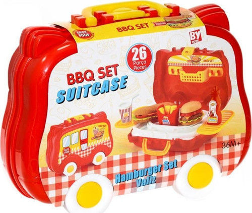 564 By Toys, Bbq - Hamburger Seti Valiz / +36 Ay