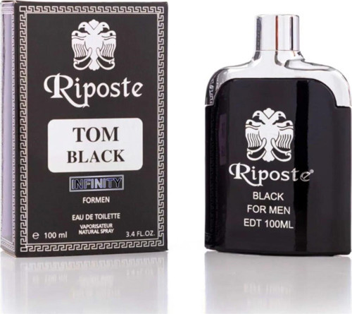 Riposte 24 Saat Etkili Erkek Parfüm - Tom Black - For Men 100 Ml