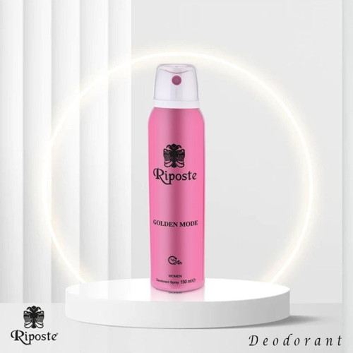Riposte 24 Saat Etkili Kadın Deodorant - Golden Mode - 150 Ml