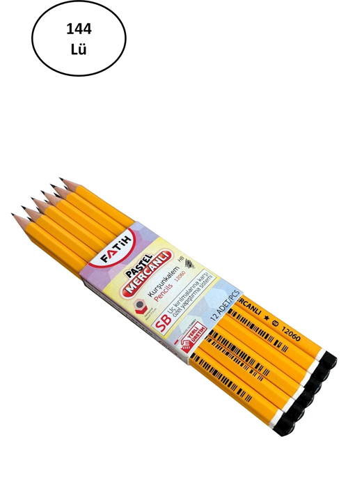 Kurşun Kalem Pastel Mercanlı 144'Lü