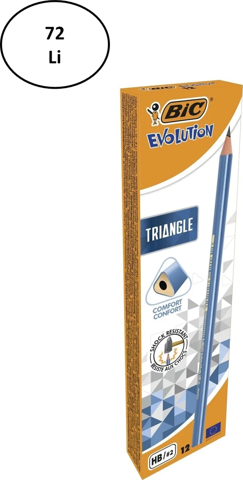 Evolution Üçgen Hb Kurşun Kalem 72'Li