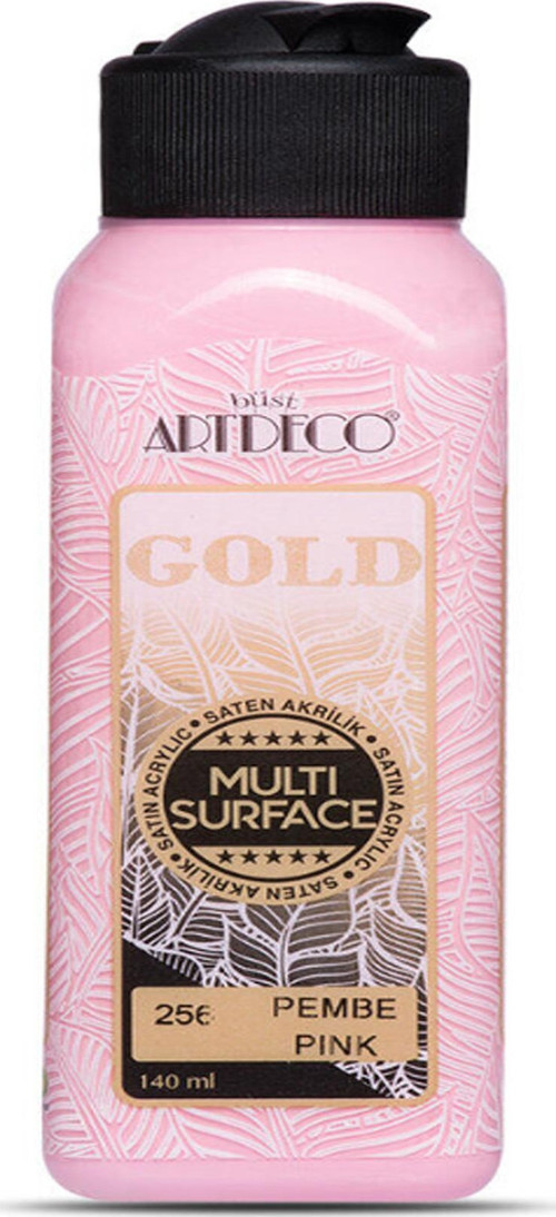 Artdeco Gold Multi Surface Akrilik Boya 140 Ml. 256 Pembe