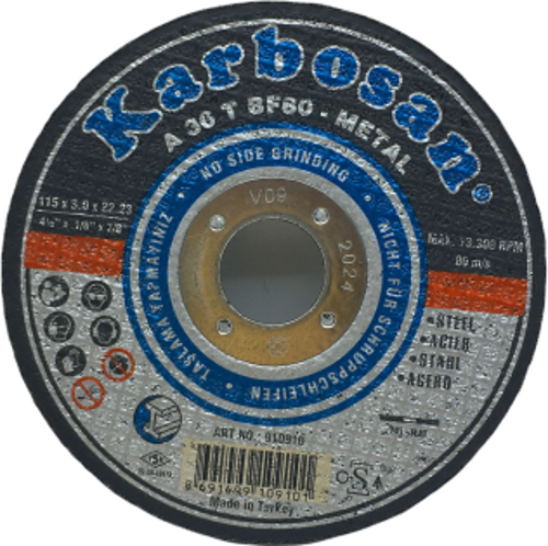 Metal Kesici Disk 115Mmx3.0X22 (4741)