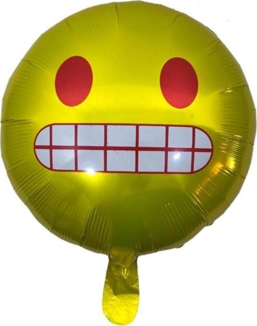 Yüz Figürlü Folyo - Folyo Balon - Emoji Balon - 18 Inç