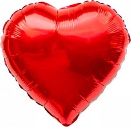 Kırmızı Kalp Folyo Balon