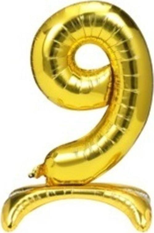 Balon 9 Rakamı Ayaklı Folyo Balon